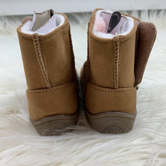 Cozy Faux Shearling Winter Boot Unisex Baby Size 6 New With Tags - Picture 4 of 8